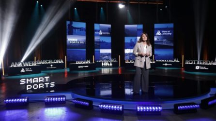Mercè Conesa en la inauguración de la presente edición de Smart Ports: Piers of the Future