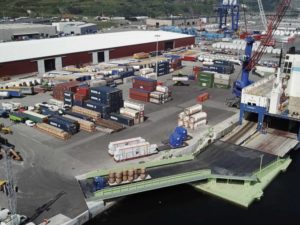 Toro y Betolaza espera un “efecto llamada” con la segunda escala de Finnlines en el puerto de Bilbao